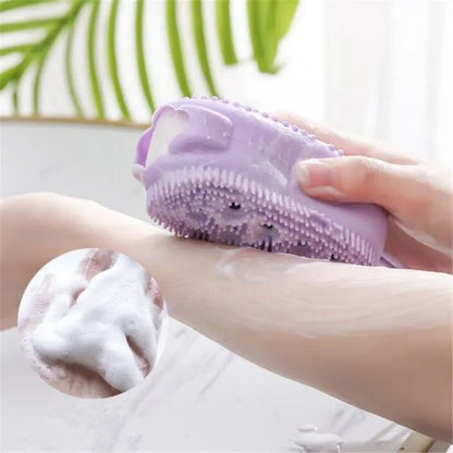 Silicone Body Scrubber Bath Sponge